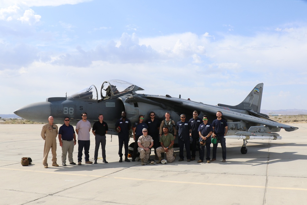 ‘Cosmo’ Leads Final Harrier Test as VX-31 Ends Historic Chapter