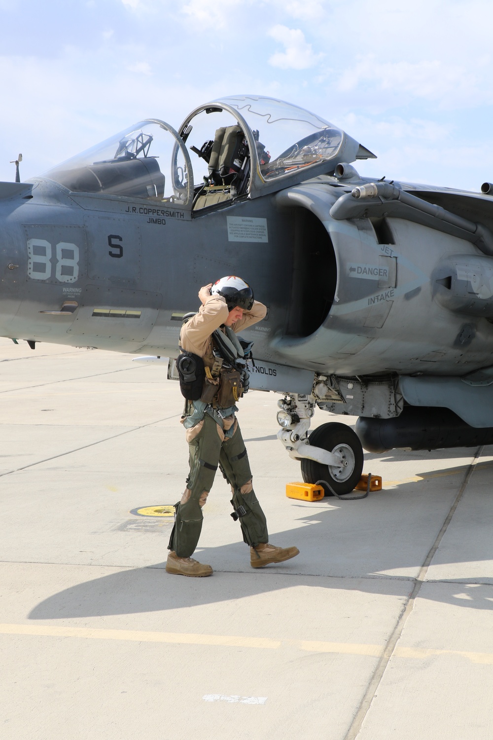 ‘Cosmo’ Leads Final Harrier Test as VX-31 Ends Historic Chapter