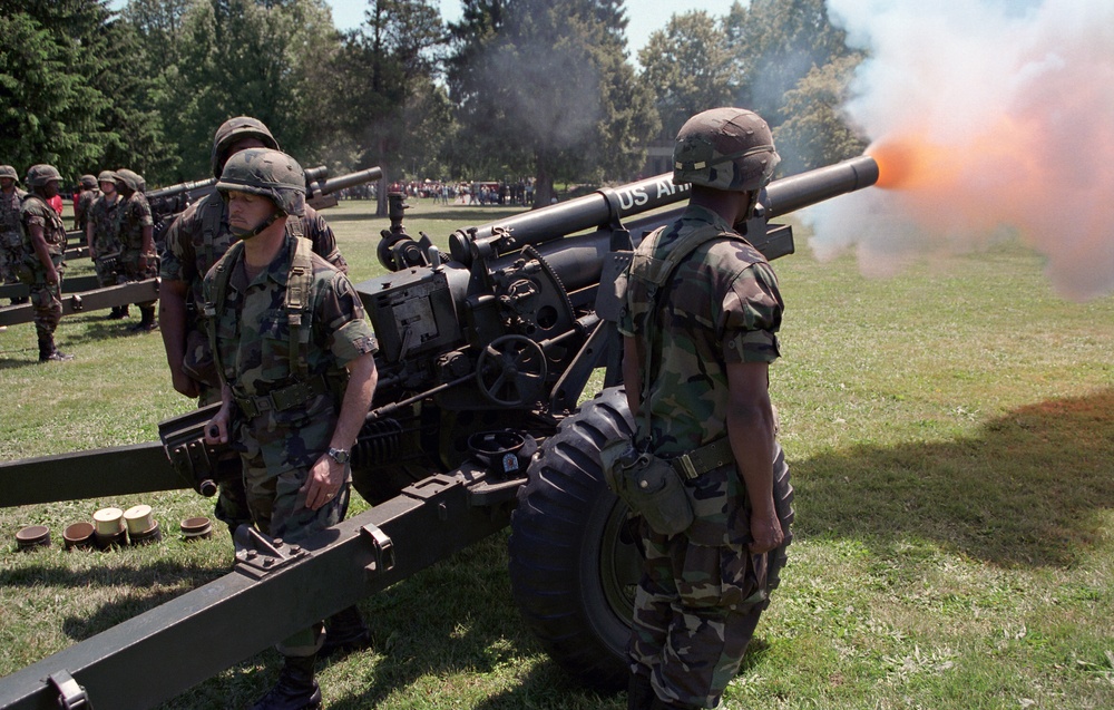 112th Field Artillery begins Township's Memorial Day celebration