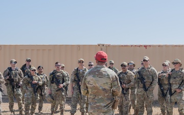 Security Forces takes Drill to the Field
