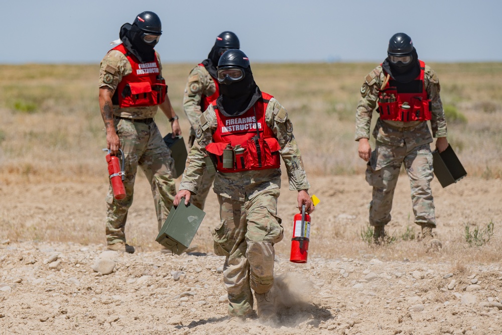 Security Forces takes Drill to the Field