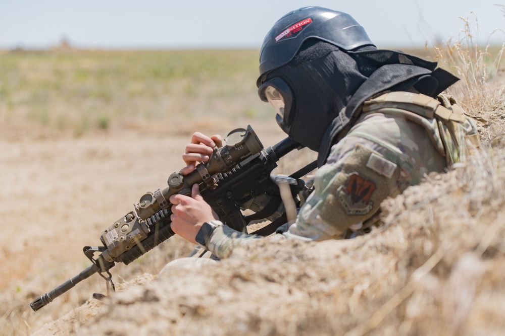 Security Forces takes Drill to the Field