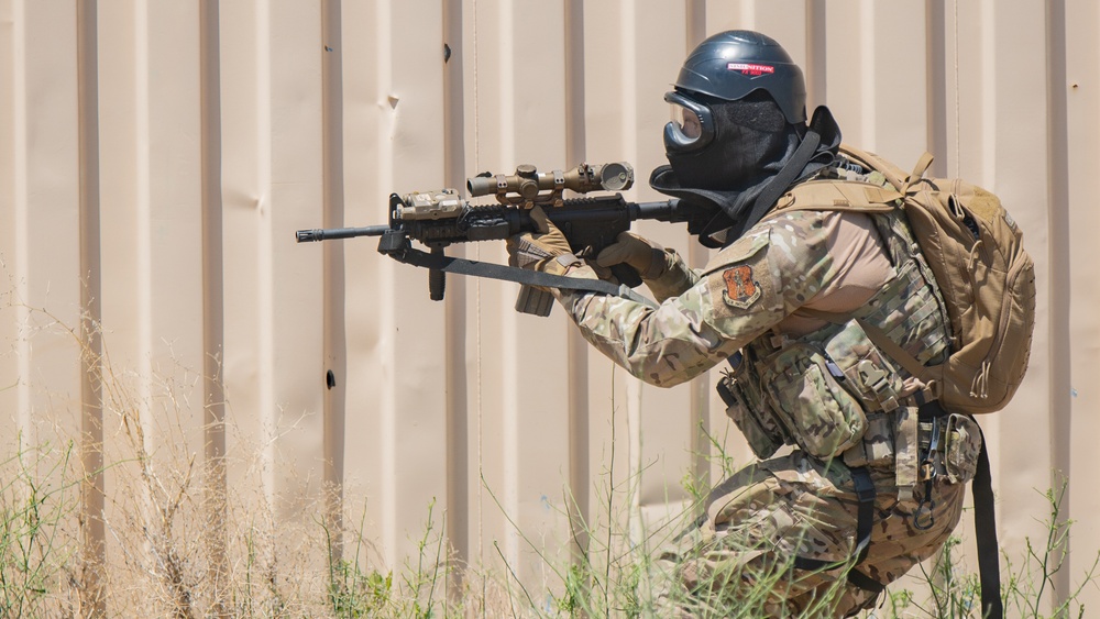 Security Forces takes Drill to the Field