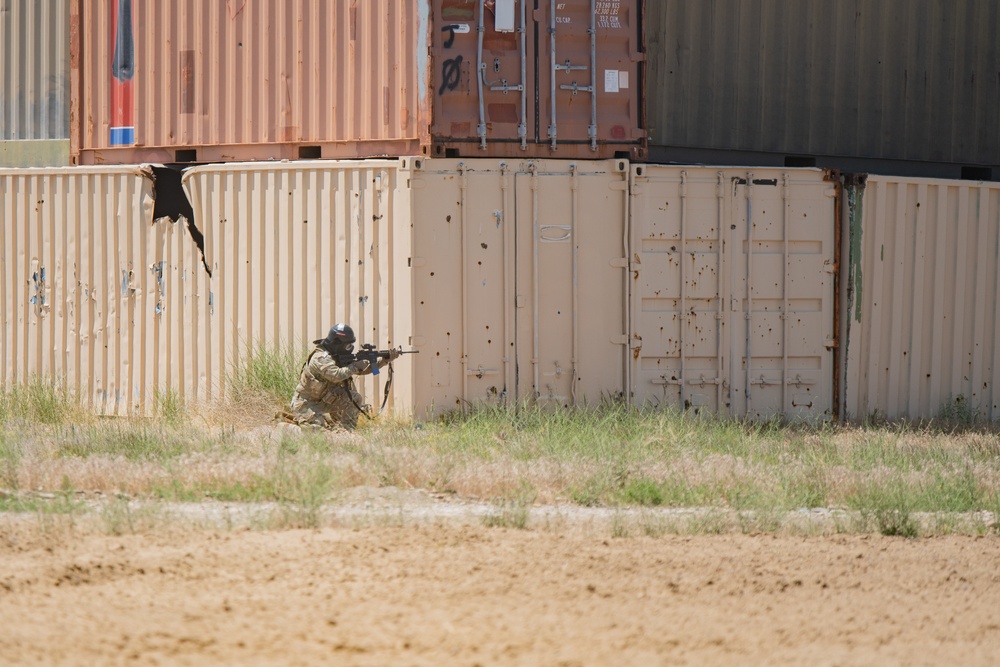 Security Forces takes Drill to the Field