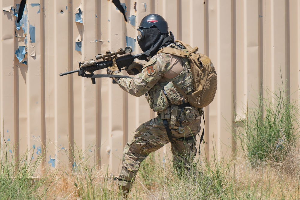 Security Forces takes Drill to the Field