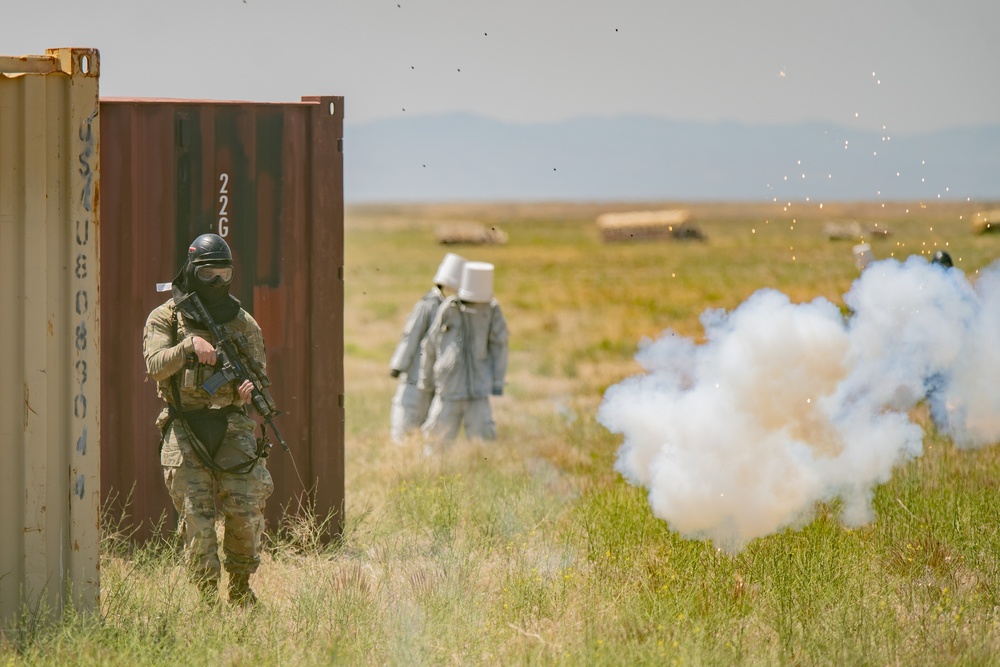 Security Forces takes Drill to the Field