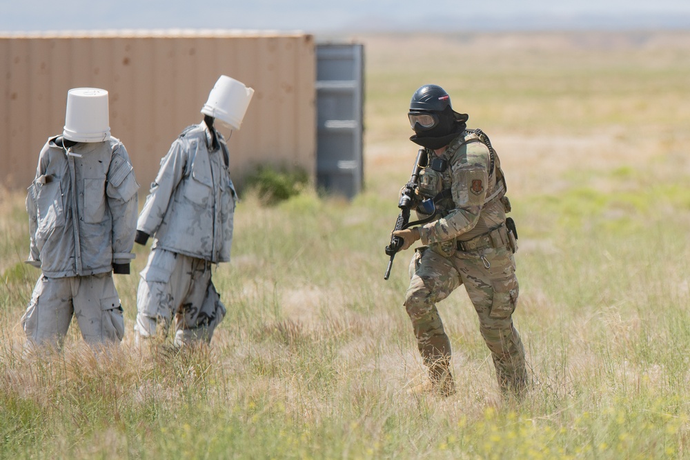 Security Forces takes Drill to the Field