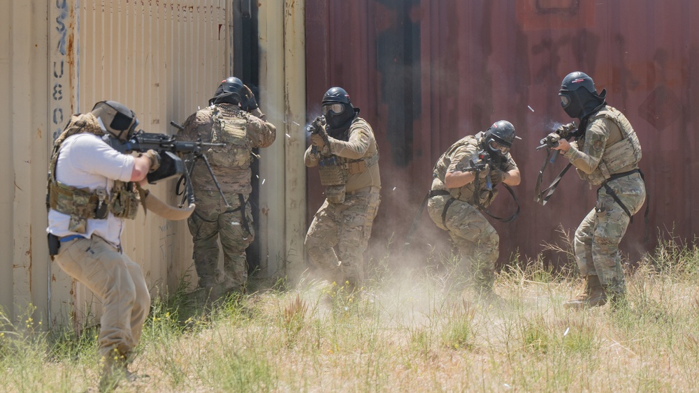 Security Forces takes Drill to the Field