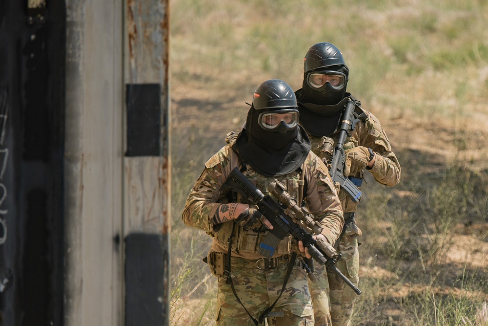 Security Forces takes Drill to the Field