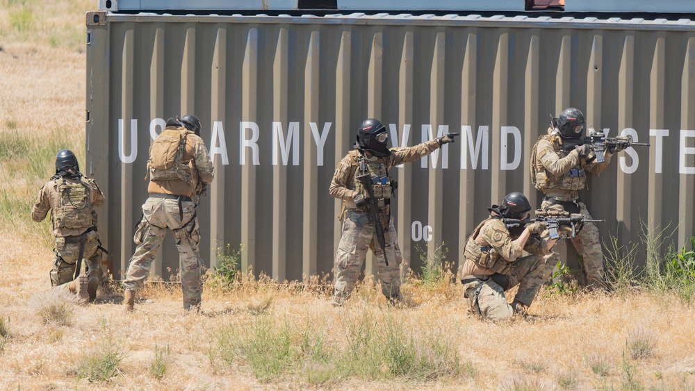 Security Forces takes Drill to the Field