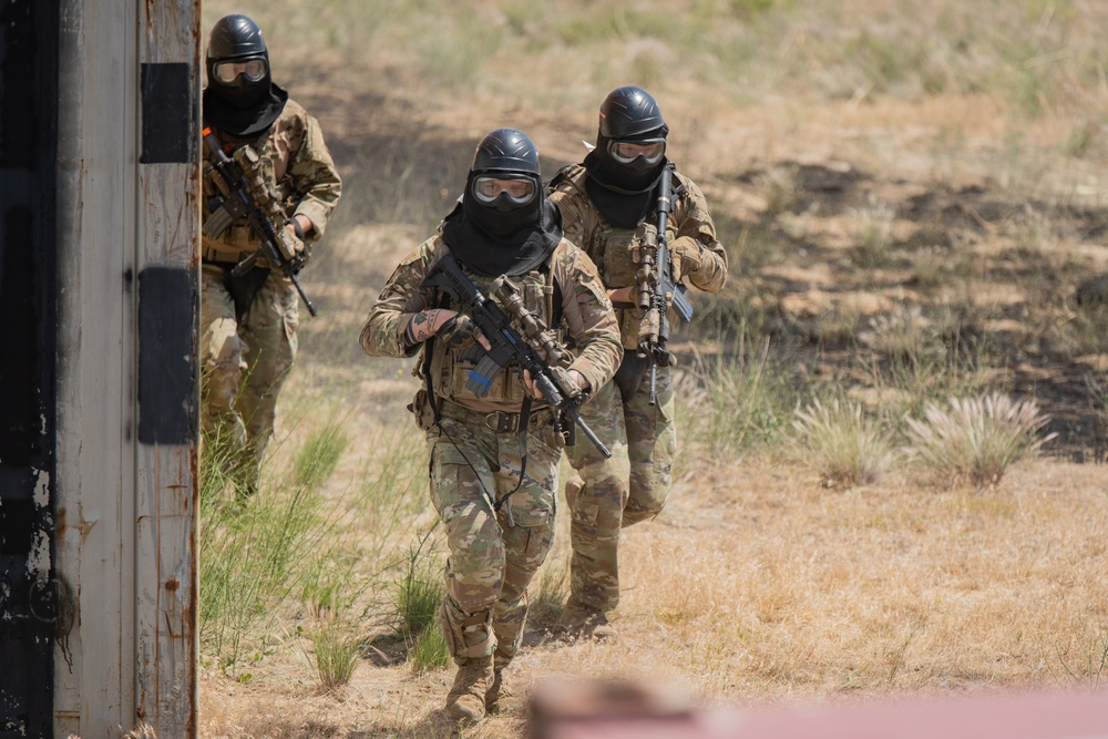 Security Forces takes Drill to the Field