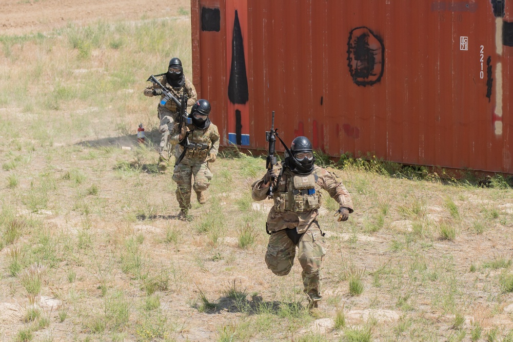 Security Forces takes Drill to the Field