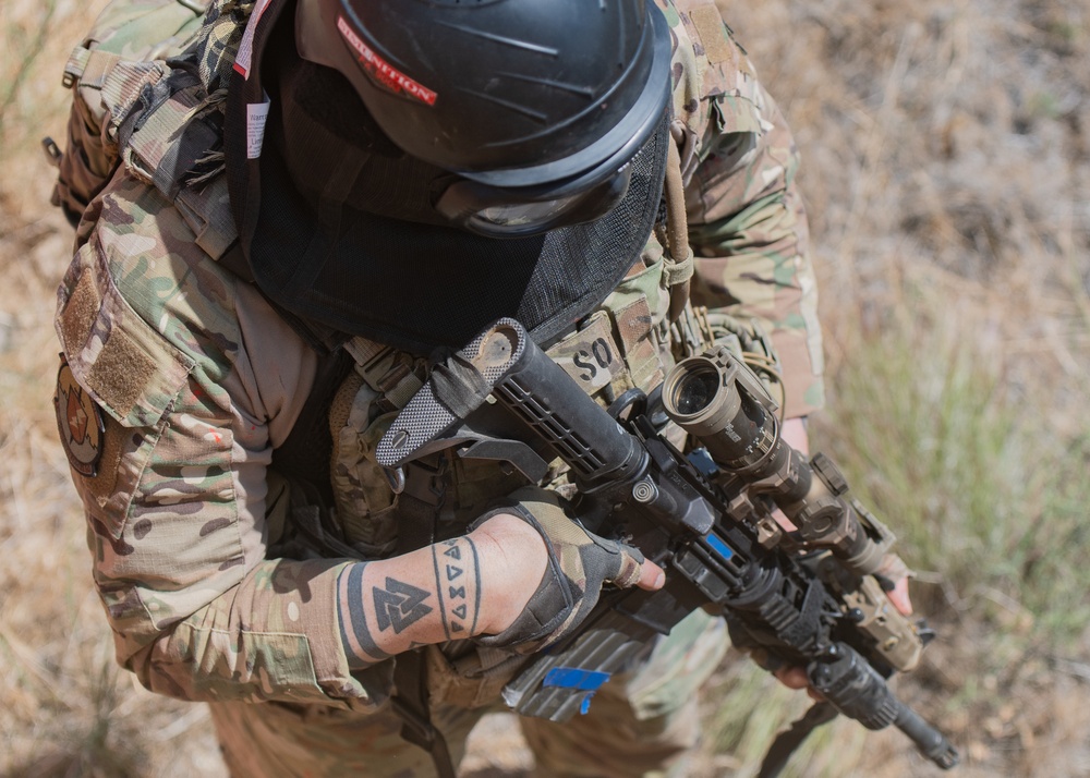Security Forces takes Drill to the Field