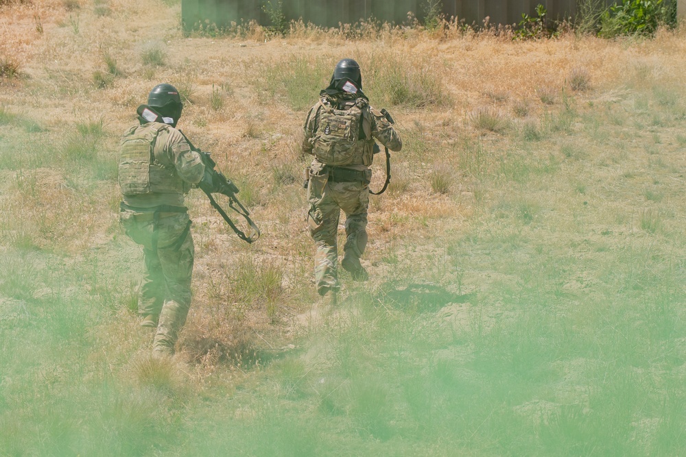 Security Forces takes Drill to the Field