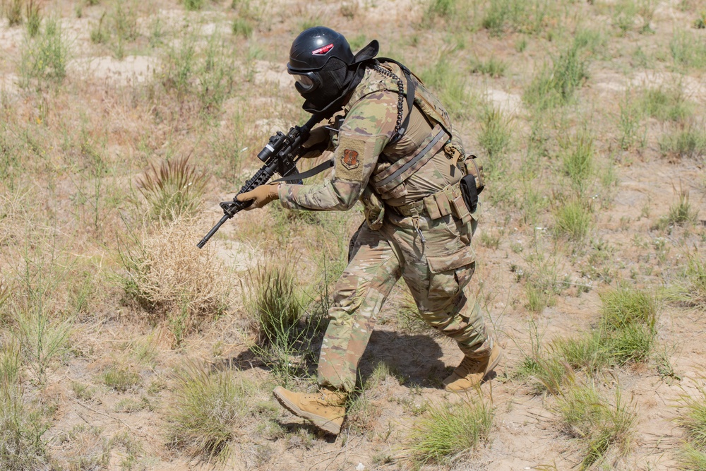 Security Forces takes Drill to the Field