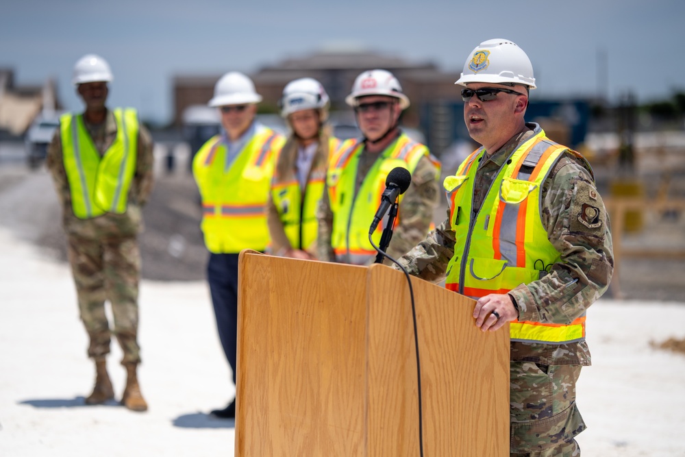 Groundbreaking Ceremony for Airman Training Complex 8, June 10, 2025