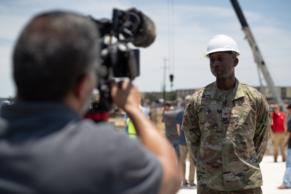 Groundbreaking Ceremony for Airman Training Complex 8, June 10, 2025