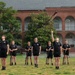 U.S. Army Drill Team rehearses drill movements in preparation for the Army 250th Birthday