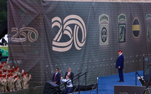 President Donald J. Trump at Fort Bragg