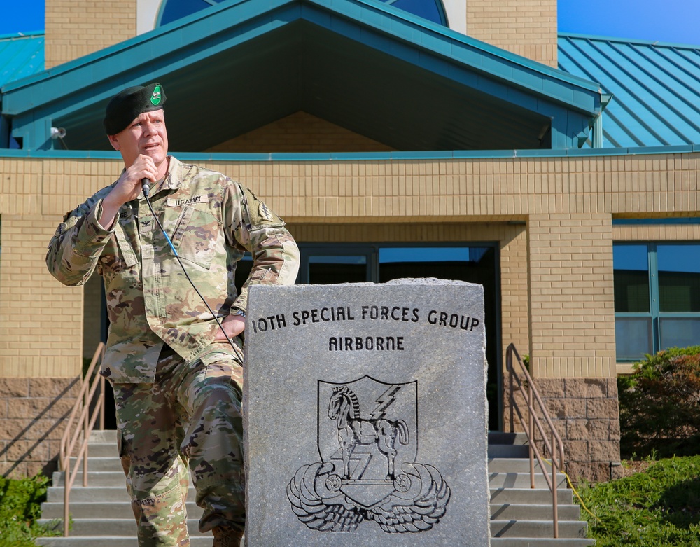 10th Special Forces Group (Airborne) celebrate 73 years of, &quot;The Originals&quot;