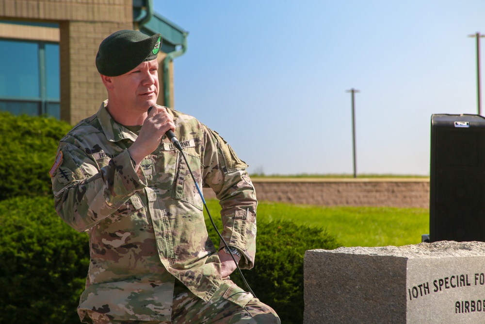 10th Special Forces Group (Airborne) celebrate 73 years of, &quot;The Originals&quot;