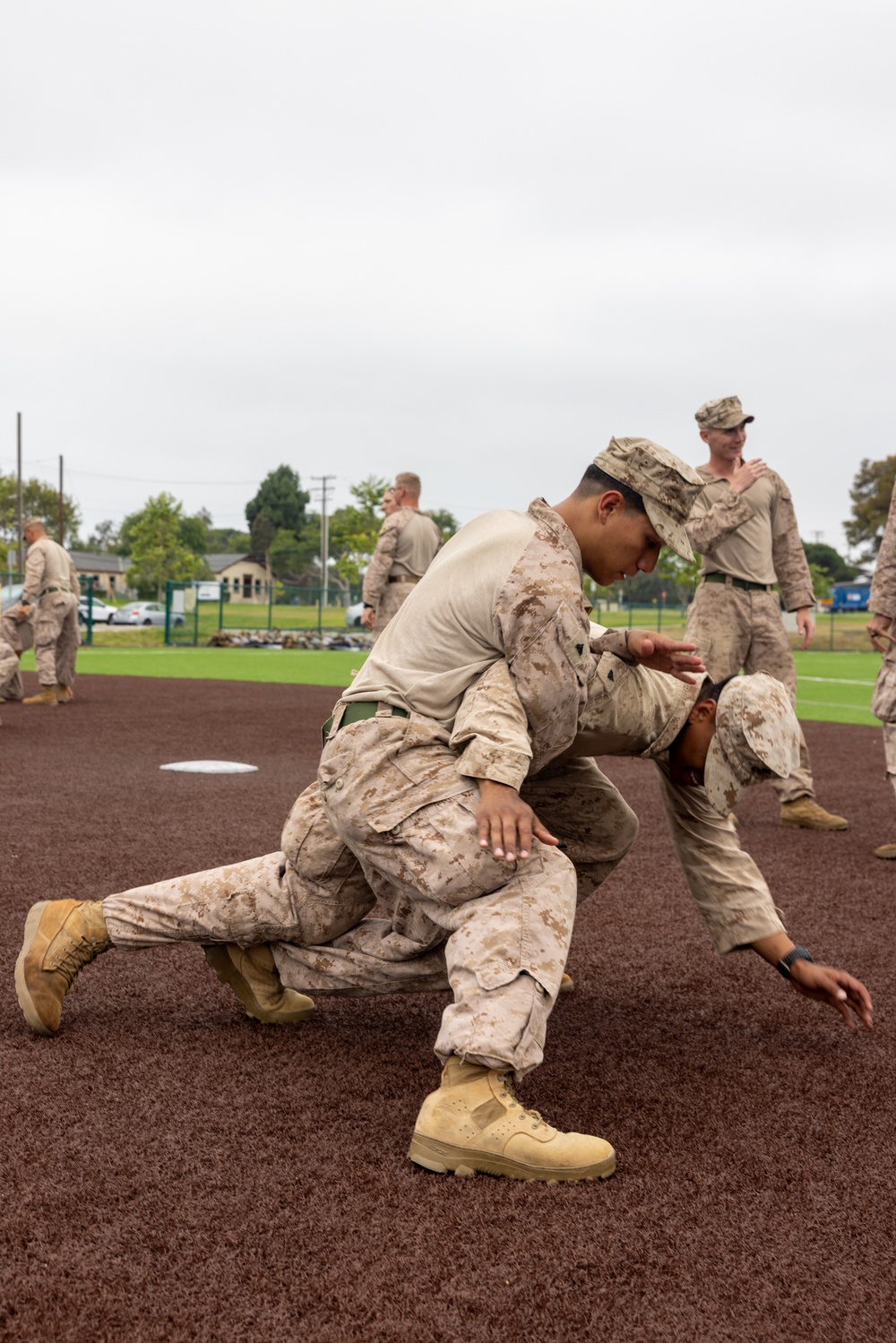 U.S. Marines rehearse nonlethal tactics to support Task Force 51