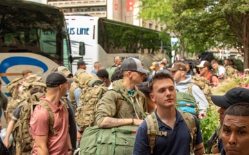 3ID Soldiers Arrive in Preparation For the Army 250th Birthday Parade