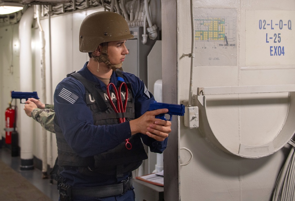 USS ESSEX ATTT Drill