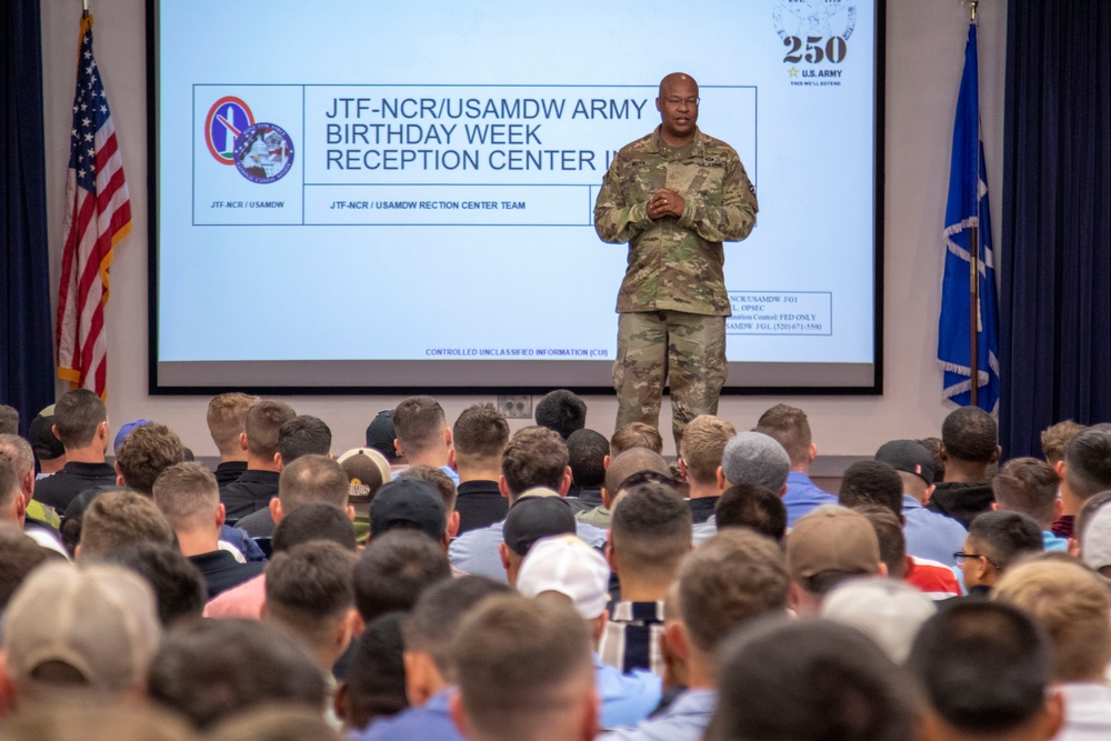 3ID Soldiers Arrive in Preparation of the Army 250th Birthday Parade