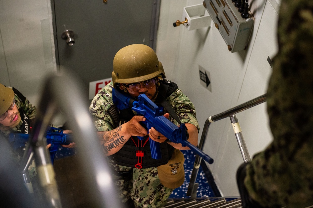 USS ESSEX ATTT Drill