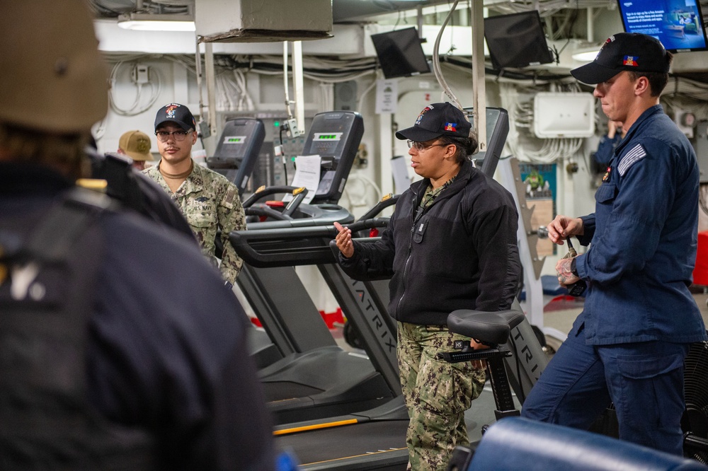 USS ESSEX ATTT Drill