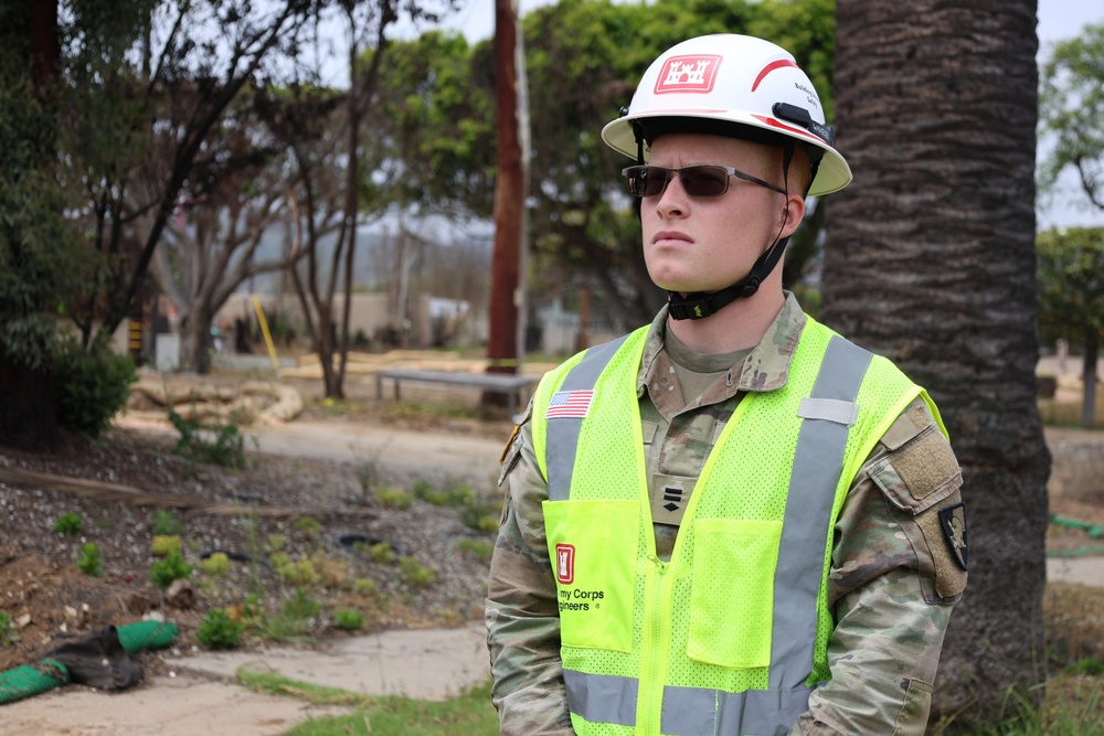 Leadership in the field: U.S. Army cadets get inside look at USACE emergency operations