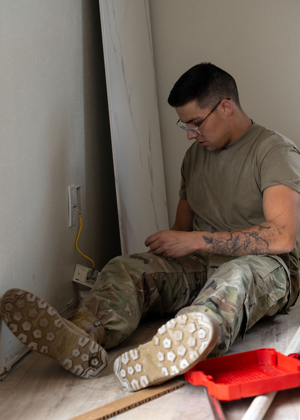 141st Civil Engineer Squadron support Seward Military Resort renovation