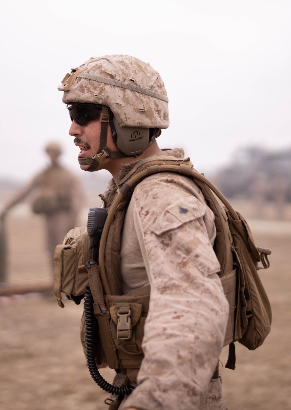November Battery Marines conduct M777 Howitzer live fire training