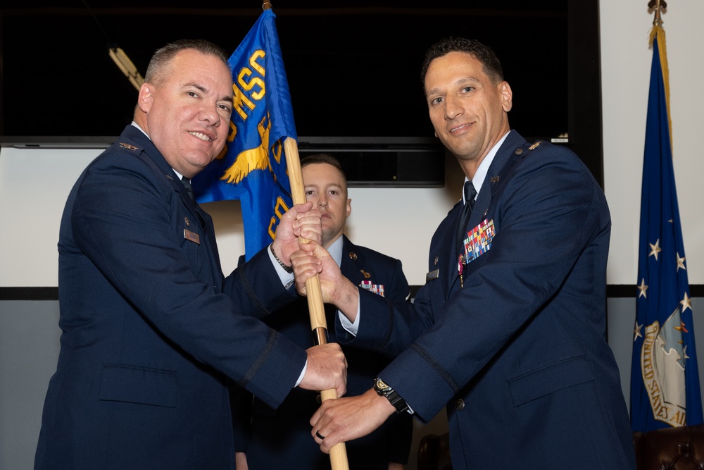 Lt. Col. Jenny Walk takes command of the 60th Contracting Squadron