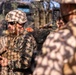 14th Marine Regiment leadership visit November battery Marines during Regimental FIREX