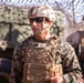 14th Marine Regiment leadership visit November battery Marines during Regimental FIREX