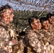 14th Marine Regiment leadership visit November battery Marines during Regimental FIREX