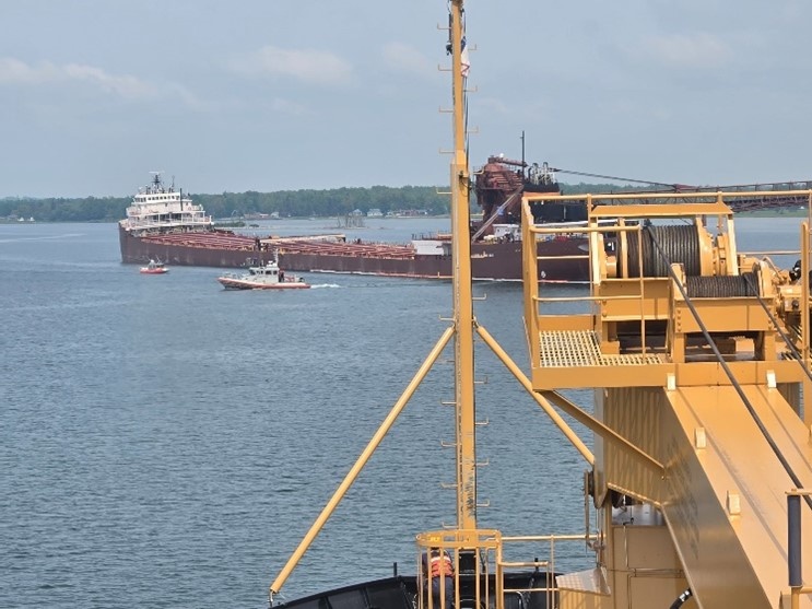 Unified Command established for Hay Lake Marine Casualty in Sault Sainte Marie, Michigan