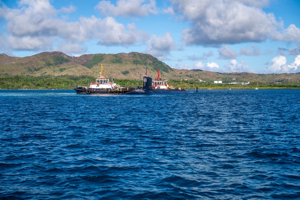 USS Minnesota (SSN 783) returns to Naval Base Guam
