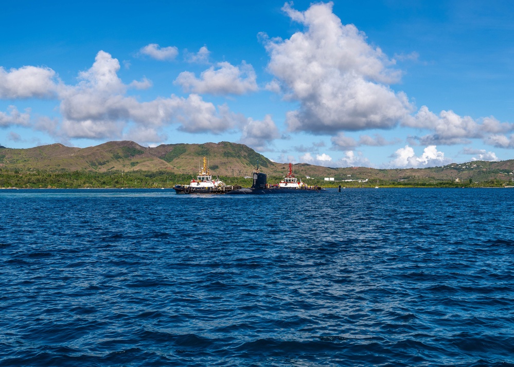 USS Minnesota (SSN 783) returns to Naval Base Guam