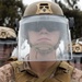 U.S. Marines attached to Task Force 51 gather for formation