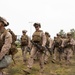 U.S. Marines attached to Task Force 51 gather for formation