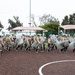 U.S. Marines attached to Task Force 51 gather for formation