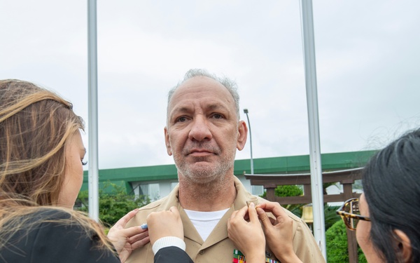 ENCS Breyette Promotes at CFAS HQ