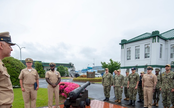 ENCS Breyette Promotes at CFAS HQ