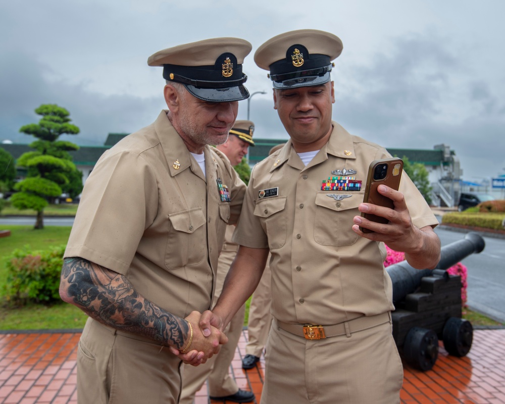 ENCS Breyette Promotes at CFAS HQ