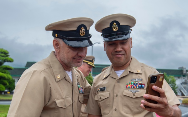 ENCS Breyette Promotes at CFAS HQ