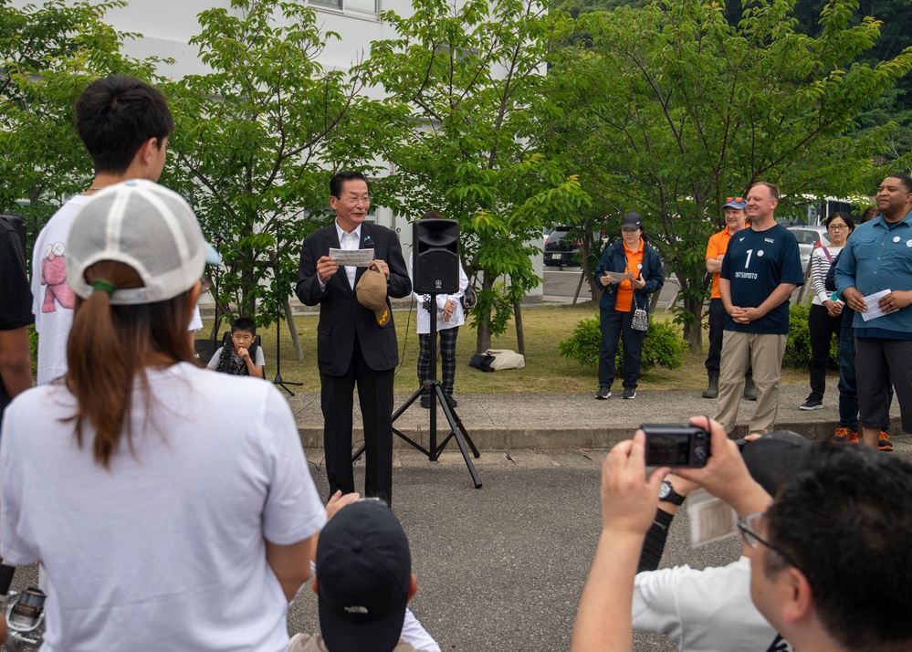 CFAS and NBU 7 Host U.S. Navy-Saikai City Friendship Fishing Day