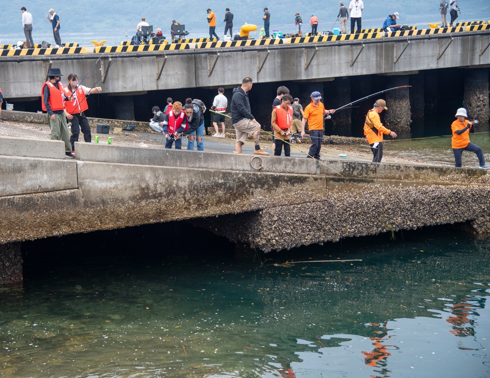 CFAS and NBU 7 Host U.S. Navy-Saikai City Friendship Fishing Day